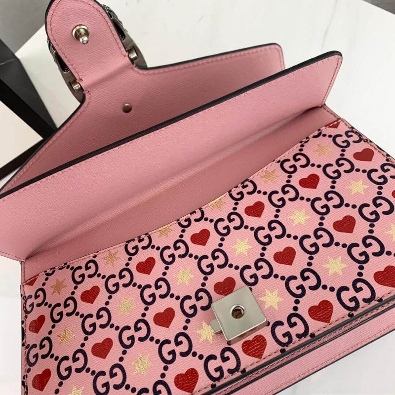 Gucci Valentines Day Exclusive Dionysus Liten Axelväska 400249 Lyxiga Kopior Väskor 